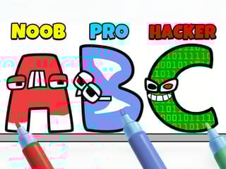 Animation & Coloring Alphabet Lore