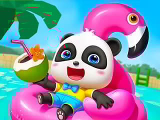 Baby Panda Summer Vacation