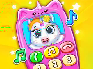 Baby Princess Unicorn Mobile Phone