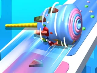 Cotton Candy Roll 3D