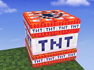 Craft Man Vs Giant TNT