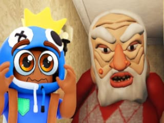 Escape From Evil Grandpa Obby!