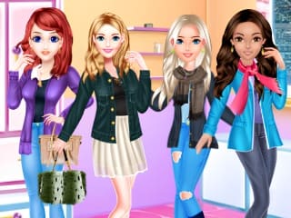 Fashion Girl New Year Eve