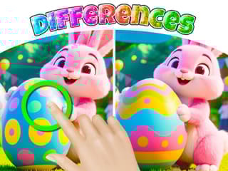 Find The Differences: Easter Egg Hunt