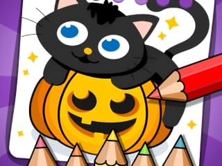 Halloween Coloring Games