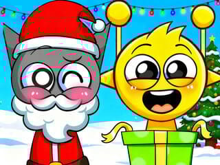 Jigsaw Puzzle: Sprunki Christmas Event