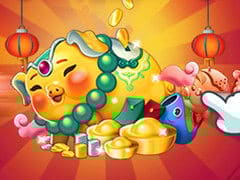 Lucky Golden Piggies