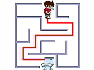 Maze Escape: Toilet Rush
