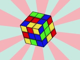 Rotating Rubiks Cube
