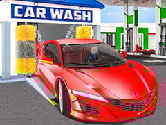 Sports Car Wash Gas Station