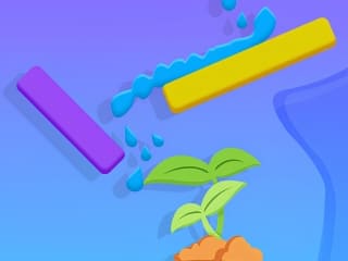 Sprinkle Plants Puzzle Game
