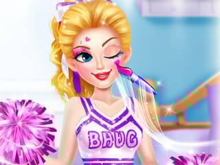 Vampire Princess Cheerleader Girl